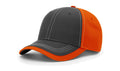 Richardson Charcoal Front with Contrast Stitching Hat Richardson