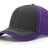 Richardson Charcoal Front with Contrast Stitching Hat Richardson