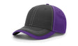 Richardson Charcoal Front with Contrast Stitching Hat Richardson