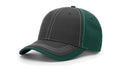Richardson Charcoal Front with Contrast Stitching Hat Richardson