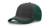 Richardson Charcoal Front with Contrast Stitching Hat Richardson