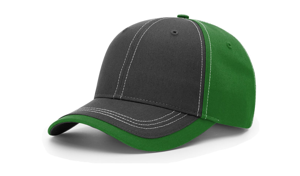 Richardson Charcoal Front with Contrast Stitching Hat Richardson