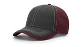 Richardson Charcoal Front with Contrast Stitching Hat Richardson