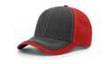 Richardson Charcoal Front with Contrast Stitching Hat Richardson