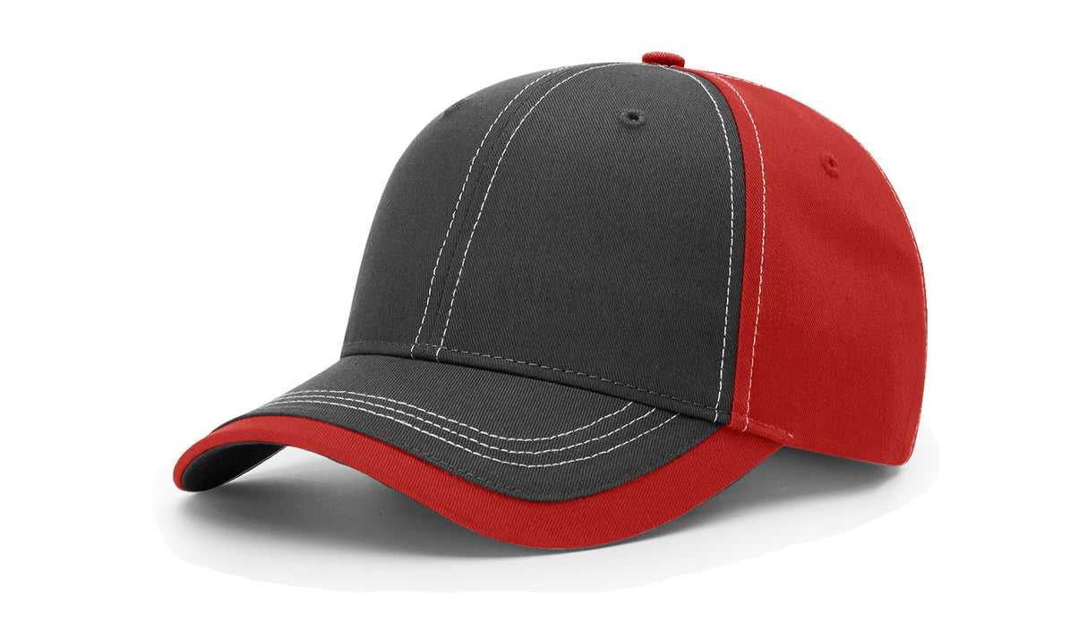 Richardson Charcoal Front with Contrast Stitching Hat Richardson