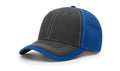 Richardson Charcoal Front with Contrast Stitching Hat Richardson
