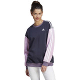 Adidas Women’s 3-Stripes Oversized Fleece Sweatshirt adidas