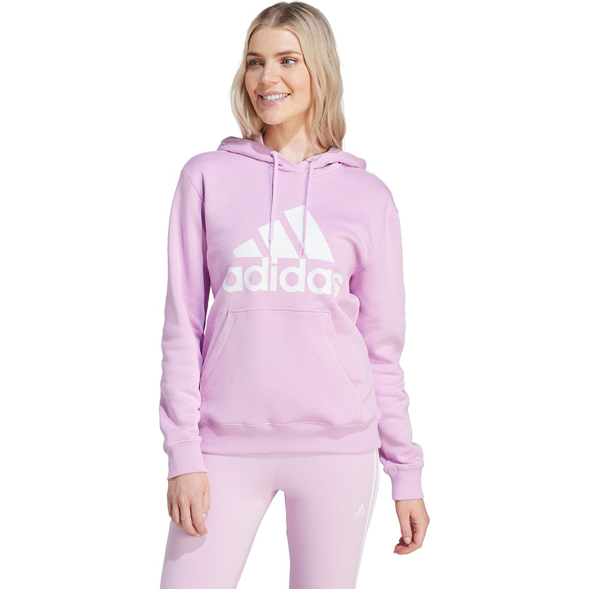 adidas Women's Essentials Big Logo Regular Fleece Hoodie adidas