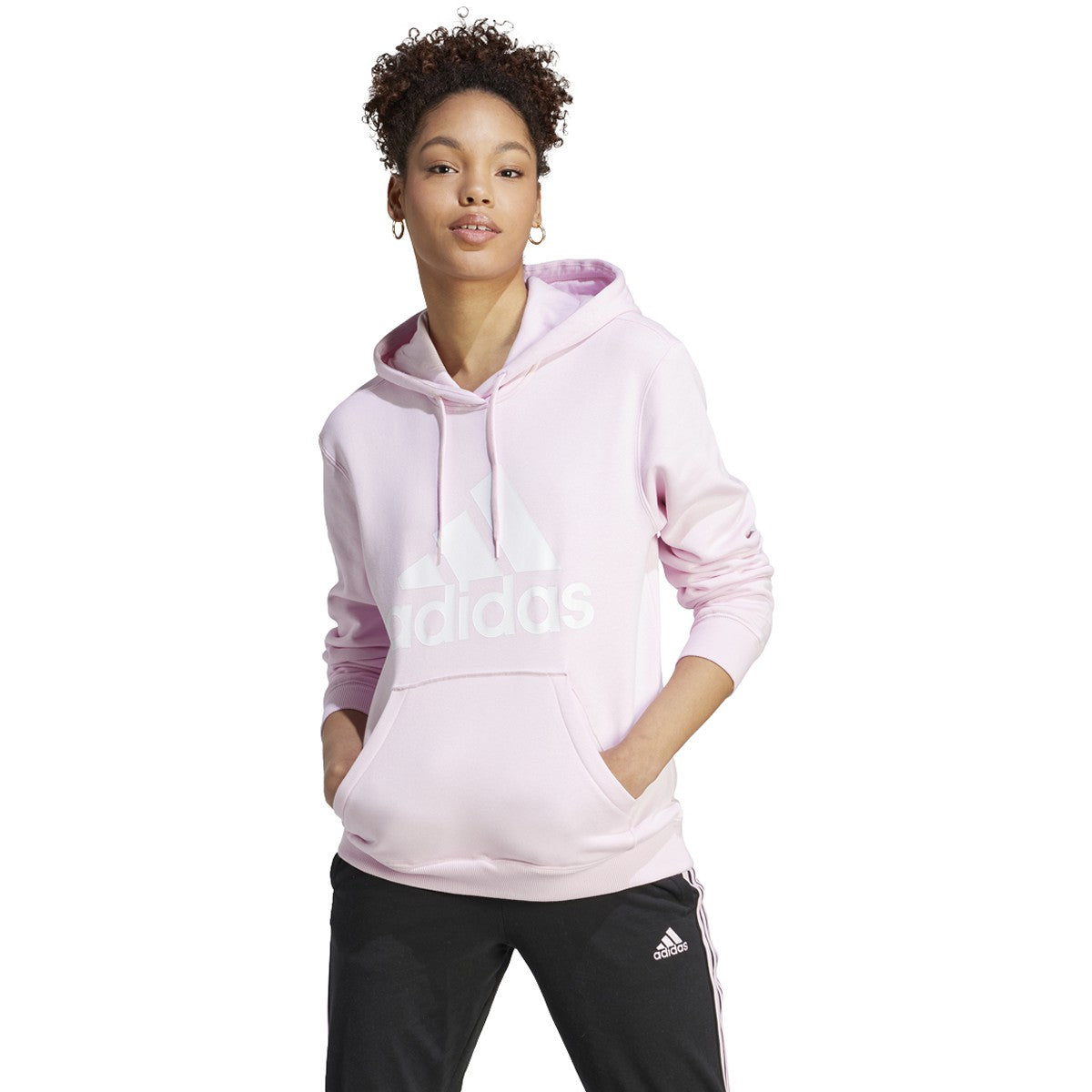 adidas Women's Essentials Big Logo Regular Fleece Hoodie adidas