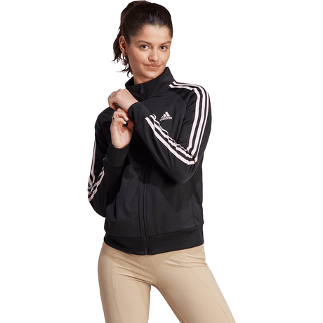 adidas Women's Warm-Up Tricot Slim 3-Stripes Track Jacket adidas