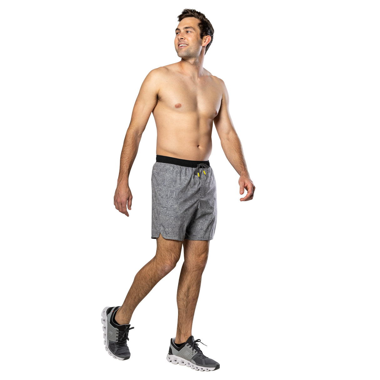 Nathan Men's Printed Essential 7" Shorts Nathan Sports
