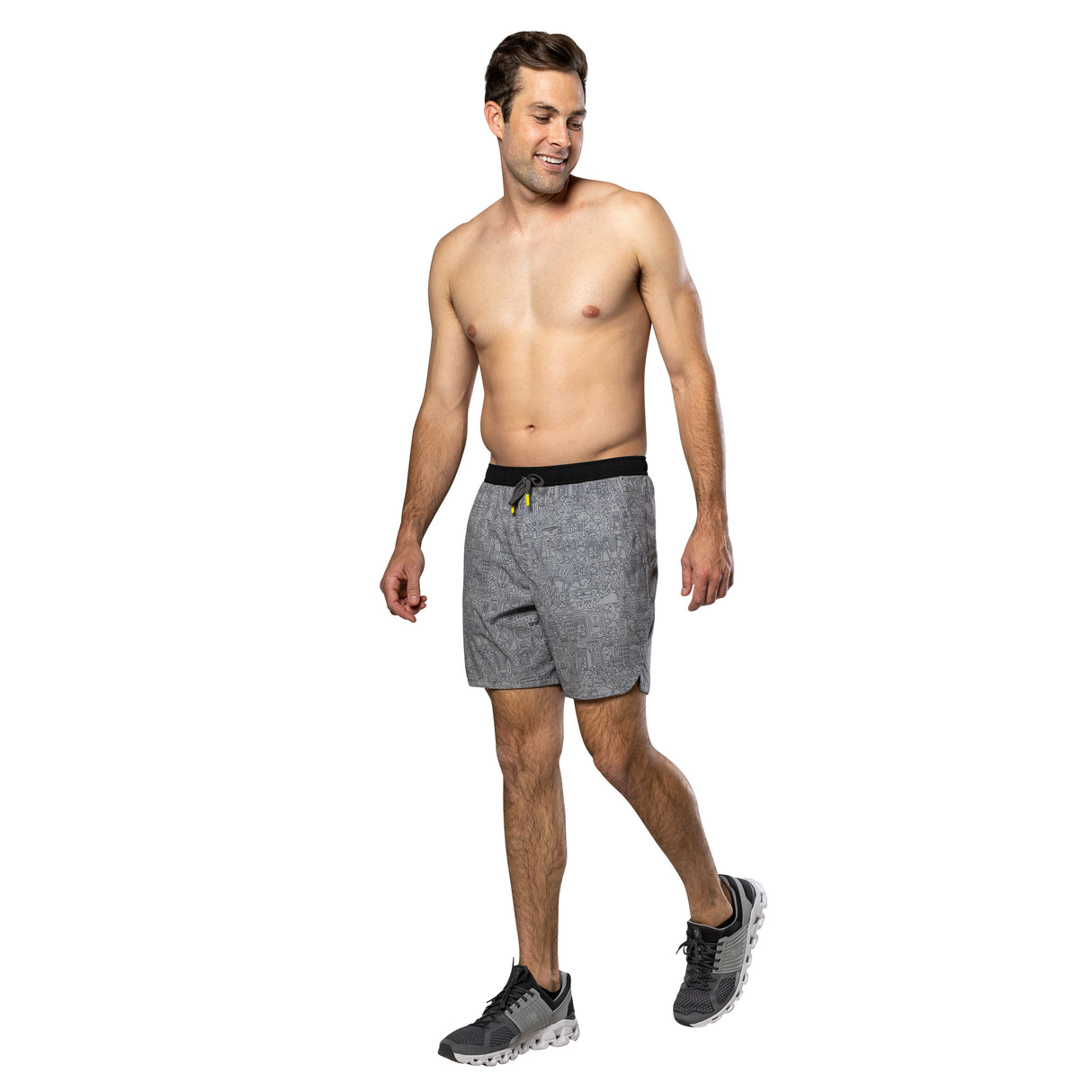 Nathan Men's Printed Essential 7" Shorts Nathan Sports