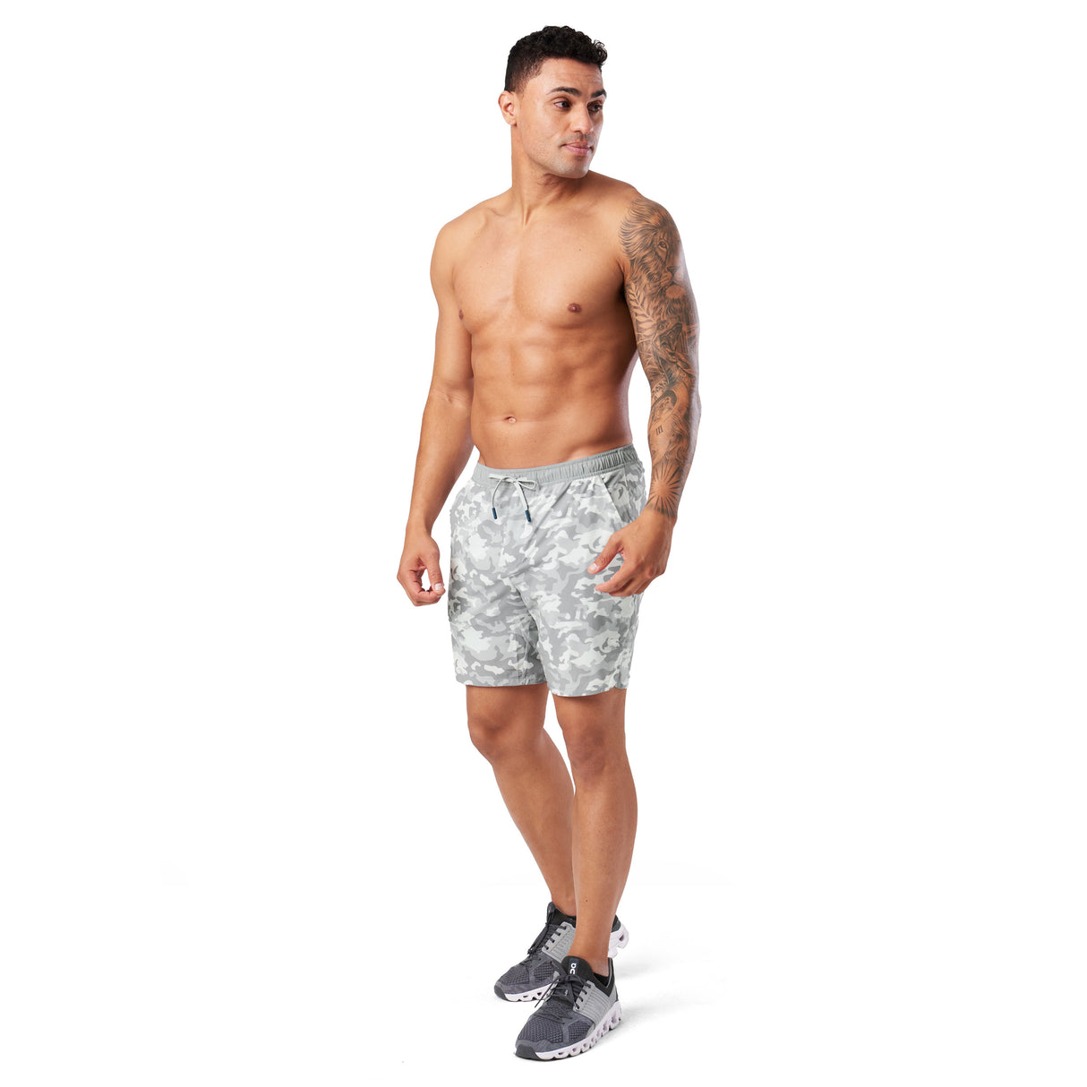Nathan Men's Printed Essential 7" Shorts Nathan Sports