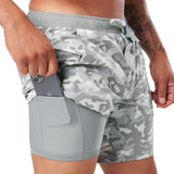 Nathan Men's Printed Essential 7" Shorts Nathan Sports