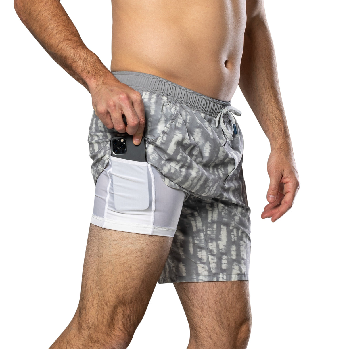Nathan Men's Printed Essential 7" Shorts Nathan Sports