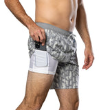 Nathan Men's Printed Essential 7" Shorts Nathan Sports