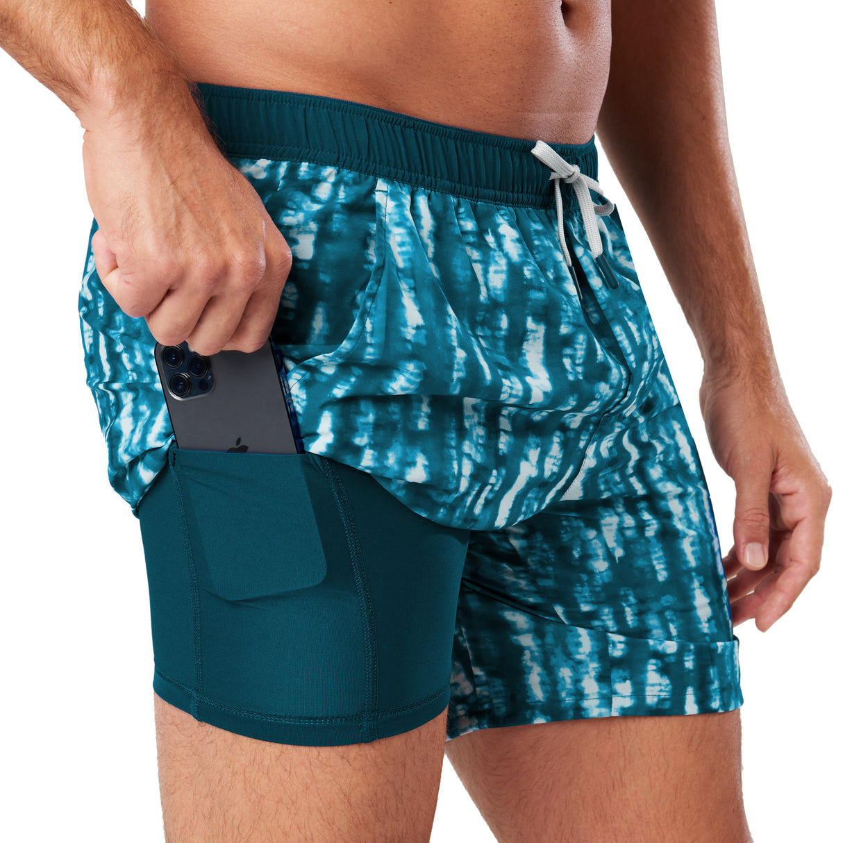Nathan Men's Printed Essential 7" Shorts Nathan Sports