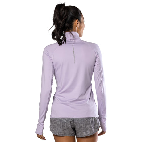 Nathan Sports Women's Tempo 1/4 Zip 2.0 Long Sleeve Womens Apparel Sweatshirts & Fleece