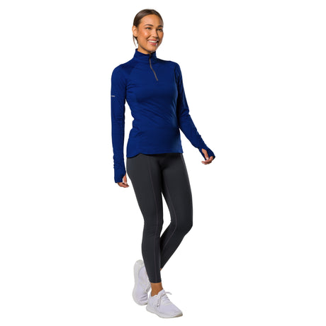 Nathan Sports Women's Tempo 1/4 Zip 2.0 Long Sleeve Womens Apparel Sweatshirts & Fleece