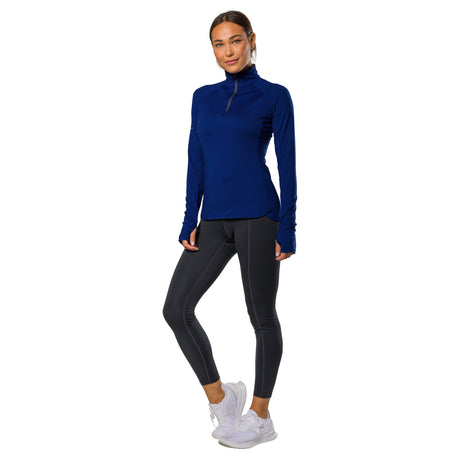 Nathan Sports Women's Tempo 1/4 Zip 2.0 Long Sleeve Womens Apparel Sweatshirts & Fleece