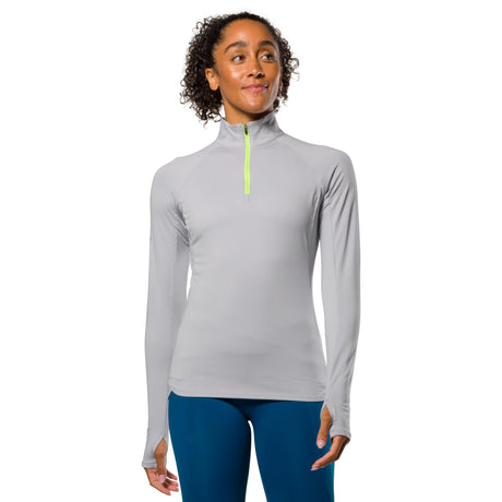 Nathan Sports Women's Tempo 1/4 Zip 2.0 Long Sleeve Womens Apparel Sweatshirts & Fleece