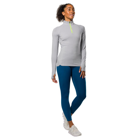 Nathan Sports Women's Tempo 1/4 Zip 2.0 Long Sleeve Womens Apparel Sweatshirts & Fleece