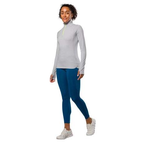 Nathan Sports Women's Tempo 1/4 Zip 2.0 Long Sleeve Womens Apparel Sweatshirts & Fleece