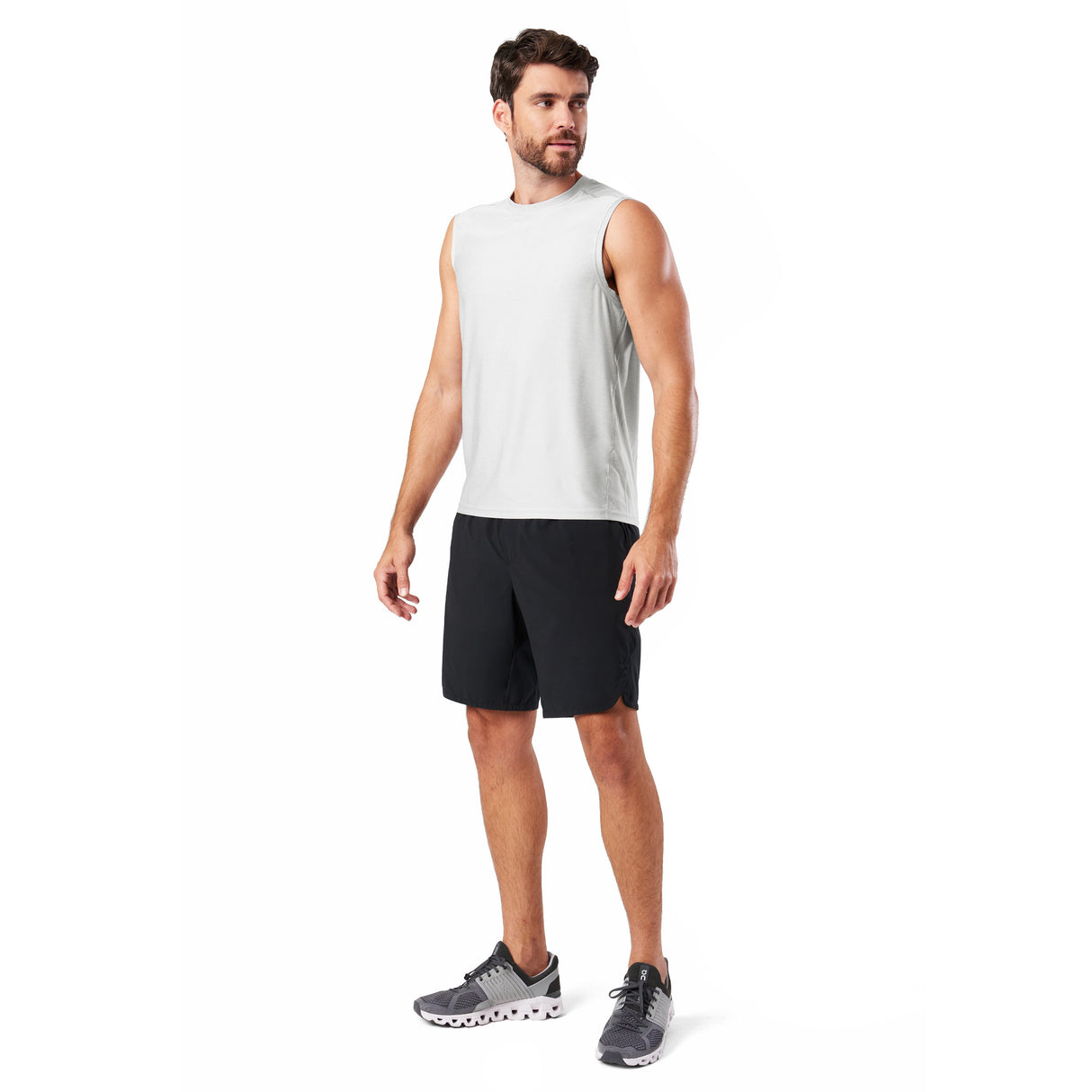 Nathan Mens Qualifier Sleeveless Tee Mens Apparel Shirts & Tops