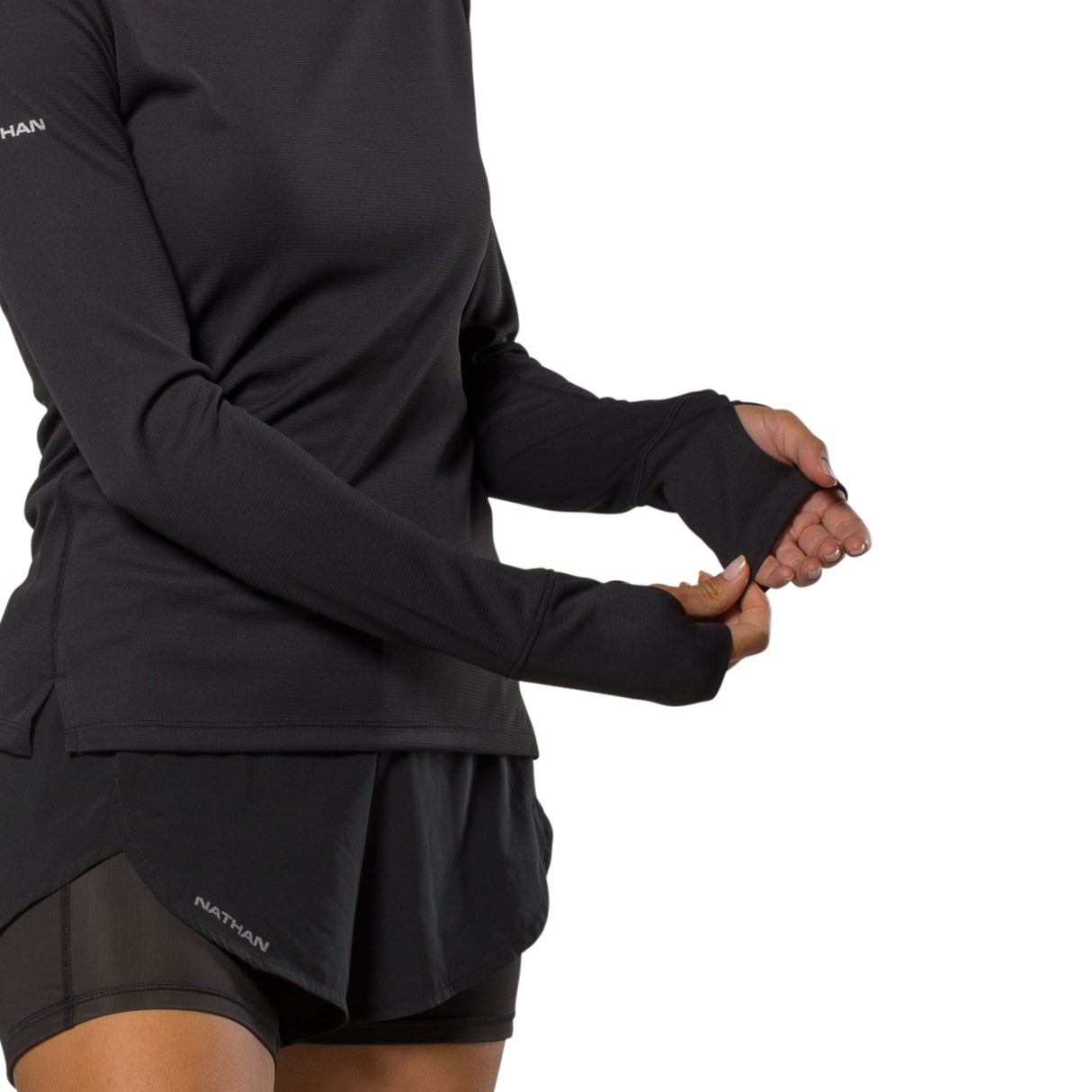 Nathan Sports Women's Rise 2.0 Long Sleeve Womens Apparel Shirts & Tops