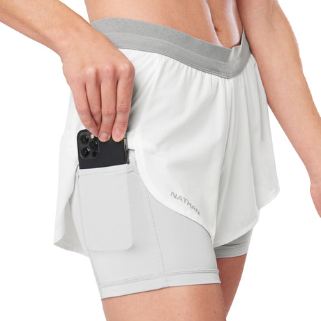 Nathan Sports Women's 3.0 Front Runner Shorts Womens Apparel Shorts