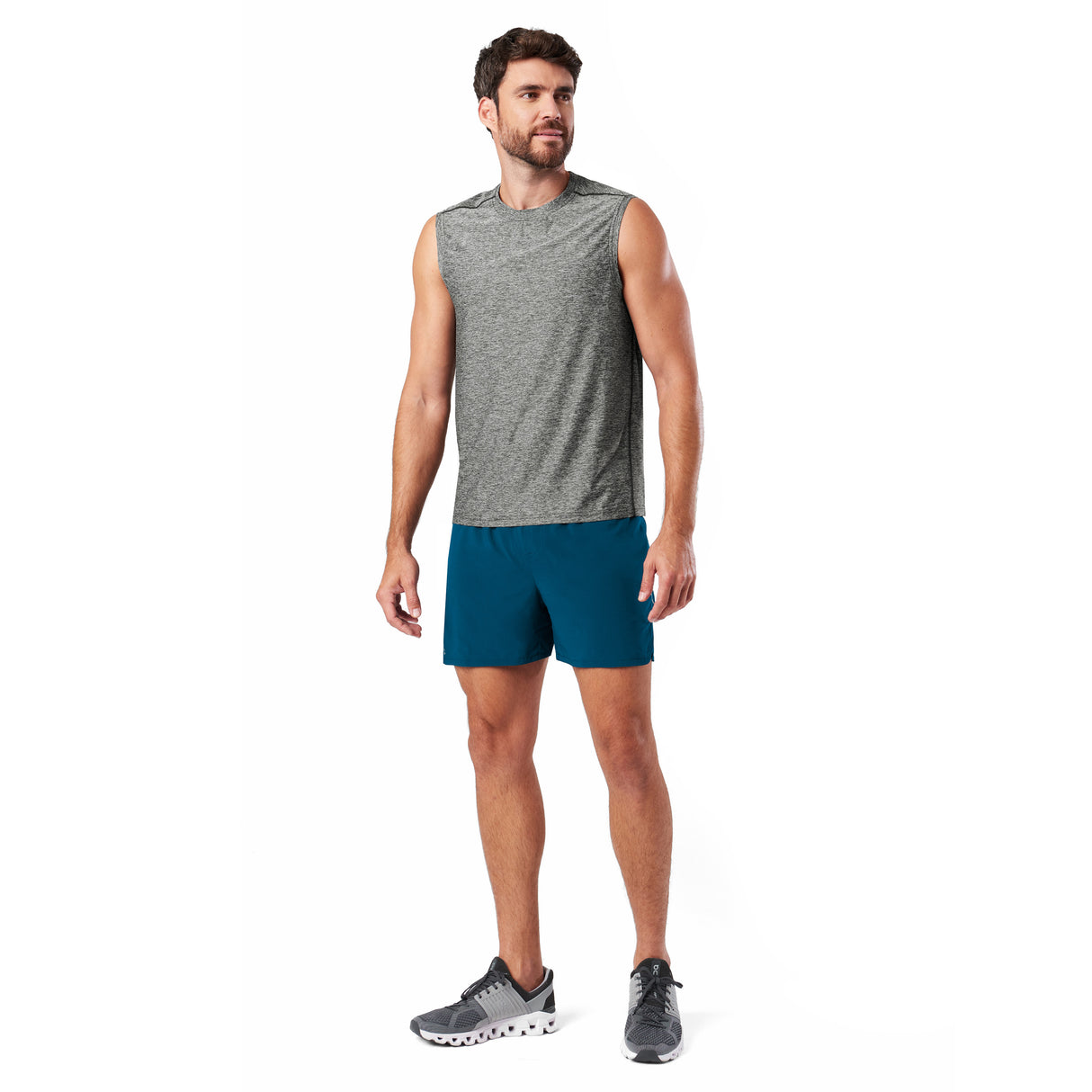 Nathan Mens Qualifier Sleeveless Tee Mens Apparel Shirts & Tops