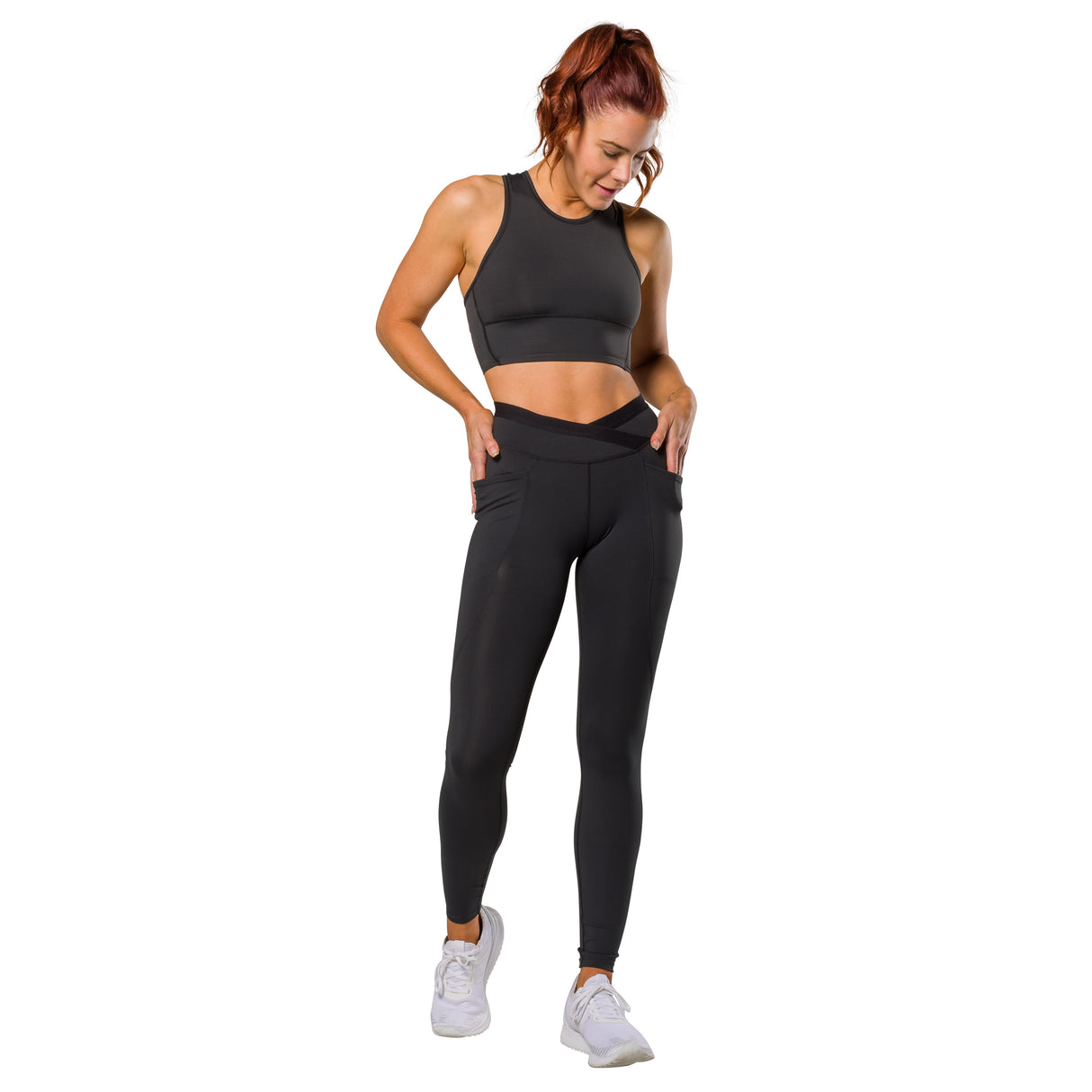 Nathan Womens Crossover Tights Womens Apparel Pants & Sweatpants