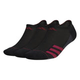 adidas Men's Superlite Stripe 3 3-Pack No Show Socks adidas