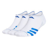 adidas Men's Superlite Stripe 3 3-Pack No Show Socks adidas