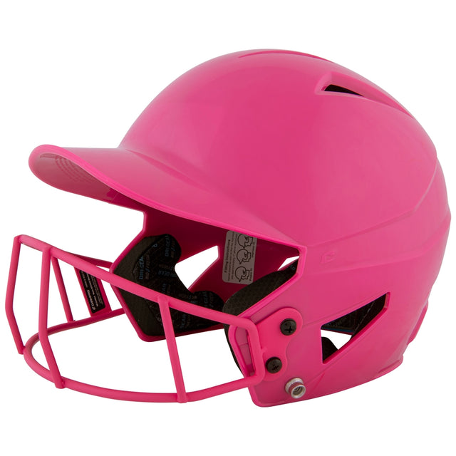 Champro Junior HX Rookie Fast Pitch Batting Helmet with Facemask-1