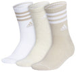adidas Women's Cushioned 3-Stripe 3.0 3-Pack Crew Socks adidas