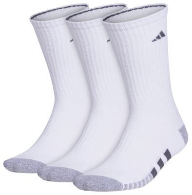 adidas Men's Cushioned 3.0 3-Pack Crew Socks