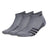 adidas Men's Superlite Stripe 3 3-Pack Low Cut Socks adidas