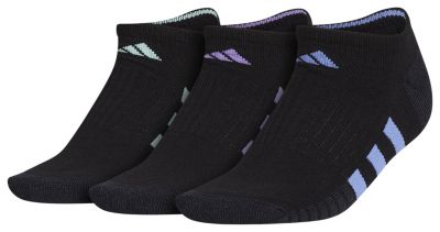 adidas Women's Cushioned 3.0 3-Pack No Show Socks