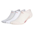 adidas Women's Superlite Stripe 3 3-Pack No Show Socks adidas