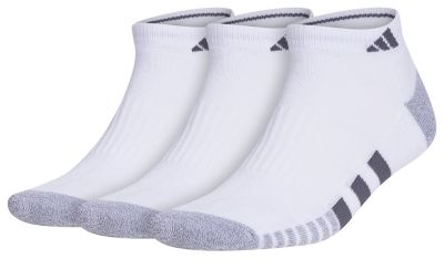 adidas Men's Cushioned 3.0 3-Pack Low Cut Socks