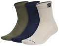 adidas Men's Cushioned Sport 2.0 High Quarter Socks 3-Pack Unisex Accessories Socks