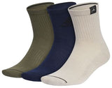 adidas Men's Cushioned Sport 2.0 High Quarter Socks 3-Pack Unisex Accessories Socks