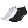 adidas Women's Superlite Stripe 3 3-Pack No Show Socks adidas