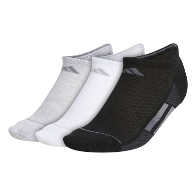 adidas Women's Superlite Stripe 3 3-Pack No Show Socks adidas