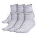 adidas Women's Athletic Cushioned 6-Pack Quarter Socks adidas