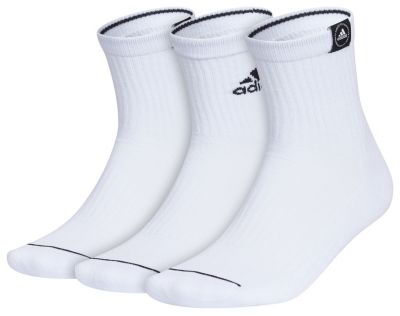 adidas Men's Cushioned Sport 2.0 High Quarter Socks 3-Pack Unisex Accessories Socks