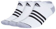 adidas Men's Cushioned 3-Stripe 3.0 3-Pack No Show Socks adidas