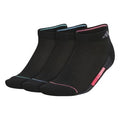 adidas Women's Superlite Stripe 3 3-Pack Low Cut Socks adidas