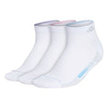 adidas Women's Superlite Stripe 3 3-Pack Low Cut Socks adidas